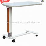 Hot!!ABS Hospital Dinning Adjustable Over Bed Table