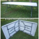 blow mold white plastic folding table-YZ-Z242