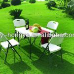 hot sale square table (blow mould,hdpe,white,outdoor)
