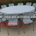 200cm round table dinner table party table-HY-Y200