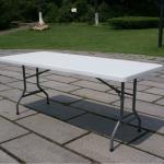 plastic folding table/hot sale item/for picnic camping foldable/6ft 183cm regular table