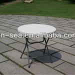 small plastic round banquet catering table/