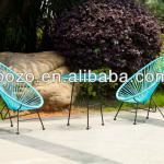 Australia outdoor waterproof rattan acapulco dining set-BZ-L001