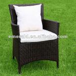 outdoor wicker stacking chair C4064W / outdoor rattan chair