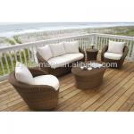 New design round rattan garden furniture sofa outdoor furniture-SMSF55