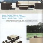 AR-0188 shenzhen factory rattan sofa set --- sectionals