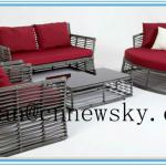 Outdoor Patio Rattan Cane Sofa Furniture-CNS-1159