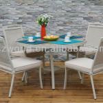 the most popular outdoor rattan dining set furniture-WD6211