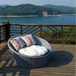 Fashion Round Lounger Bed-A-3016