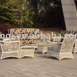 outdoor aluminum screw rattan sofa set-YQR-359