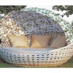 UV Resistant PE Wicker Patio Bed-CF-C006