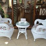 Rattan Glass Dining Table And Chairs