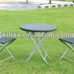 Ratten Folding Outdoor Table And Chair Set