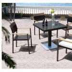 Joliet 2014 Garden used tables and chairs for restaurant PE Wicker Pool Furniture