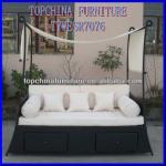 TYWESR7076 modern light colorful PE rattan bed