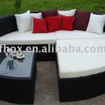 new design luxury rattan sofa bed furniture