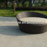 outdoor furniture rattan round bed