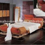 New Design Rattan Bed 61744