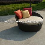 all weather rattan furniture wicker round sun bed