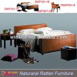 Hot sale rattan bedroom furniture-RA101-16