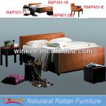 bedroom room rattan furniture set
