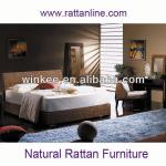 Fashionable rattan antique bed