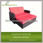 rattan outdoor children bed-DD925