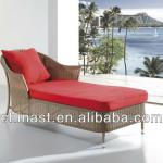 2013 fashion modern v shape rattan double bed