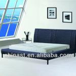 soft leisure rattan doule bed-st005
