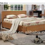 rattan bed