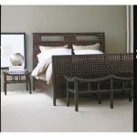 Rattan bed