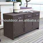 Outdoor rattan patio cabinet-DH-9820