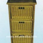 2013 new arravial hot sale wicker cabinet for living room
