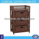 Newly Design Chest with 3 Drawers, Paper Rope-