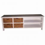 rattan cabinet drawer-