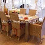 G- high quality cheap living room wicker table set