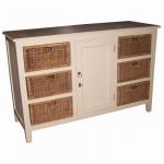 rattan cabinet drawer