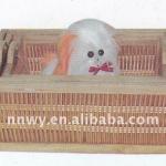 Attractive new design wicker basket for pets