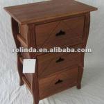 high-grade wicker wood drawer cabinet