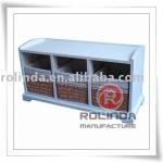 Basket Drawer Wooden Chest-RWCC---020