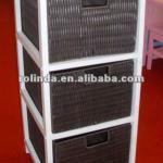 Wicker Basket And Chest cabint-Rs-675
