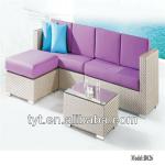 High Quality Rattan Home Furniture with Colorful Cushion Living Room Sofa