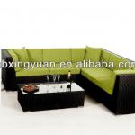 cheap sectional sofa/L shaped sofa/rattan home furniture