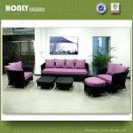 Rattan sofa set living room furniture-HLWSS503