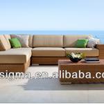 2014 New Design Outdoor Furniture PE Vine Wicker Sofa Setting Group-SGL-130034A