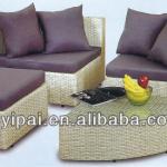 Morden style hawaii arcadian garden rattan sofa-YPS048