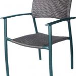 Stackable rattan chair/outdoor rattan chair/leisure rattan chair-AW-037