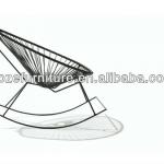 Outdoor fun relaxing gazebo rattan rocking chair made in China-BZ-LC001