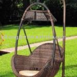 2012 fashion design hanging wicker chair rattan chair