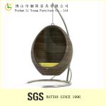 Hot Sales stainless steel stand outdoor rattan egg chair LG20-2024